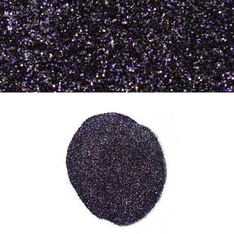 Boat Auto Motorcycle Truck Metal Glitter Flake - Purple Black (8oz)