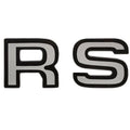 Ranger Boat Decal 7604302 - RS Black Silver 3 7/8 X 1 1/2 Inch