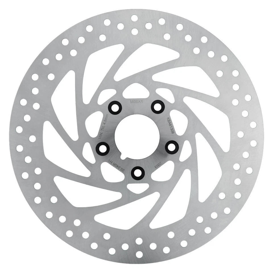MG Front Left Brake Disc for Harley FLHT 1340 Electra Glide 1994 (20-240-R-H1)
