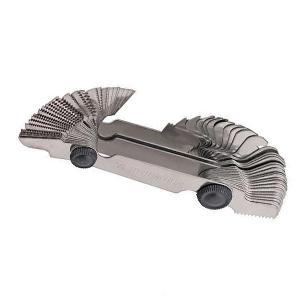 For Handy 58 Piece Thread Gauge for Metric and for IMPERIAL for Measuring Tools