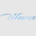 Weeres Pontoon Boat Decal 136220-02 - Light Blue Logo Sticker