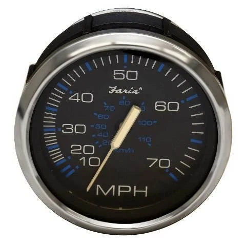 Faria Boat Speedometer Gauge SE9990A - Chesapeake Black Stainless