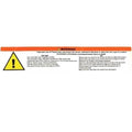 Skier's Choice Boat Warning Sticker - Wakeboard Tower