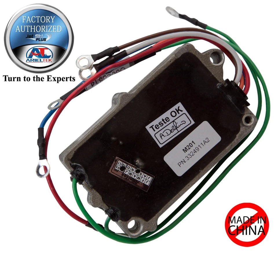 Mercury Mariner Outboard 2 Cylinder Switch Box CDI Power Pack 332-4911 A2 20 HP