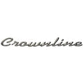 Crownline Boat Raised Decal 22023 - 20 X 2 1/4 Inch Metallic Gray